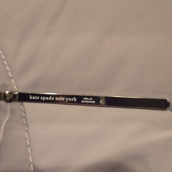Kate Spade Sunglasses Maryam gray metal and plastic frame brand new in case main image 5